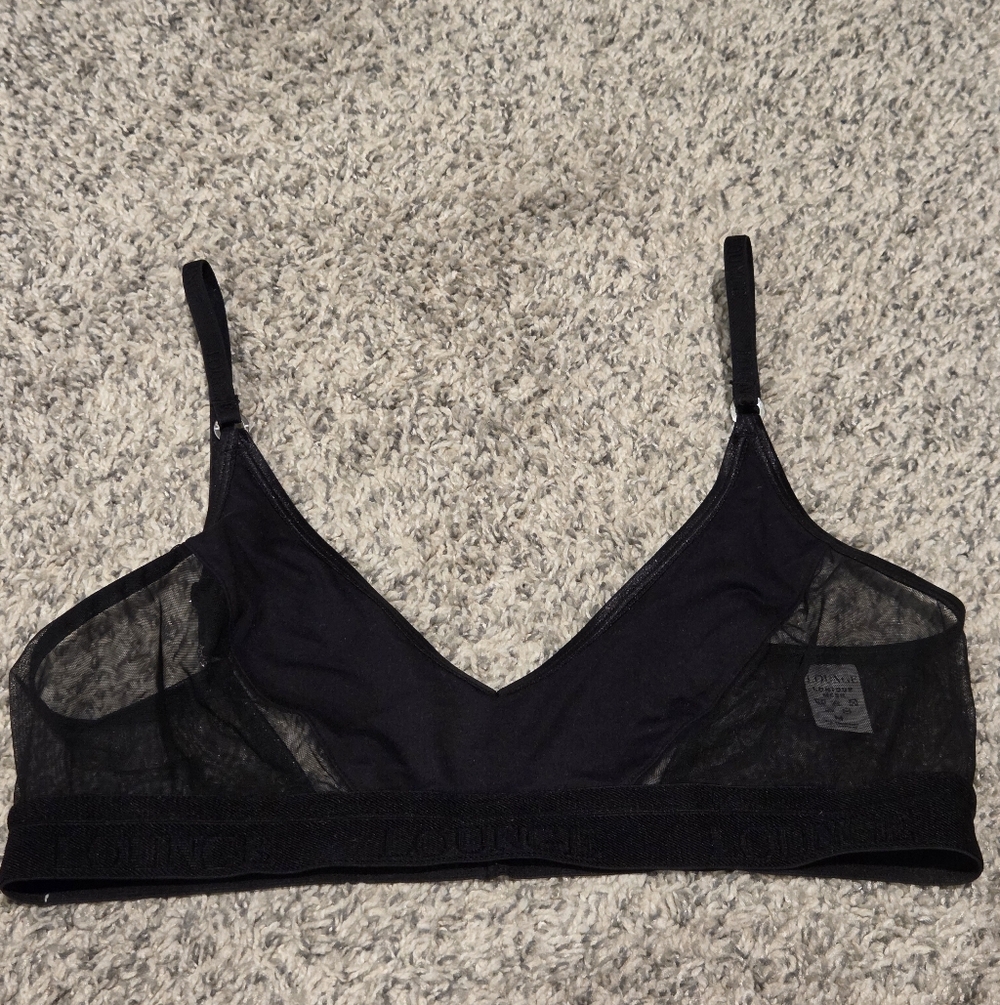 Elegant Black Sheer Women's Camisole